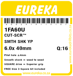 1FA60 - Cut Screw -1FA60_Label_T